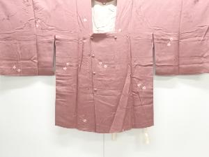 絞り草花模様道行コート